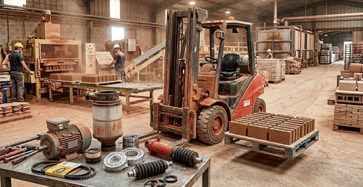 piece de rechange pour domaine brique de faience